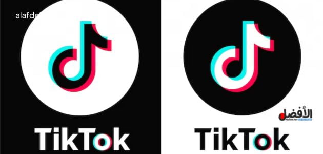 صورة يظهر بها شعارين لتطبيق تيك توك مع كلمتين tik tok وذلك ضمن الحديث عن إحصائيات تطبيق تيك توك