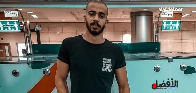 صورة بها سيف شكري لاعب منتخب مصر للمصارعة في أحد الصالات الرياضية ضمن الحديث عن هروب Saif Shukri