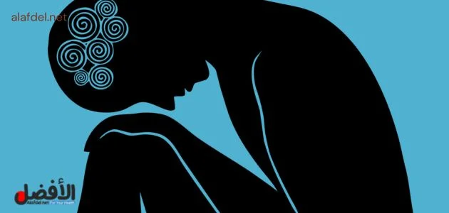 صورة بها رسم لشخص يعاني من أعراض القلق والتوتر ضمن الحديث عن كيف تسيطر على التوتر