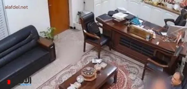 صورة من مكتب العميد/ عماد شعلان الشاوي ضمن الحديث عن مقطع فيديو عن عميد عماد بدون تغويش