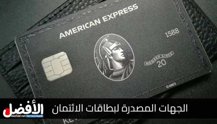 الجهات المصدرة لبطاقات الائتمان Credit card issuers