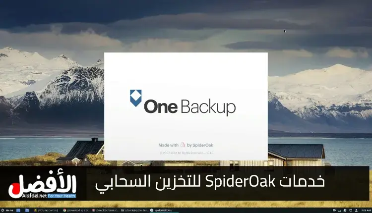 خدمات SpiderOak للتخزين السحابي