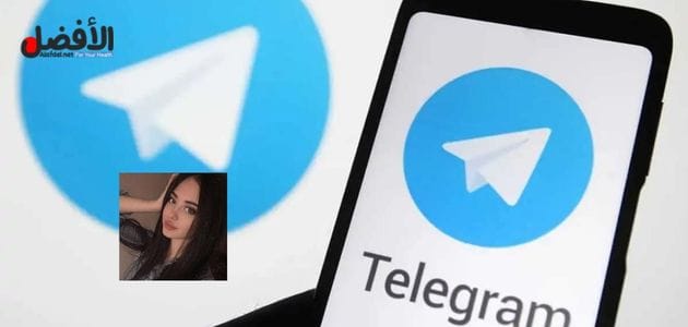 صورة تحتوي على شعار تلجرام مع صورة الفرنسية لورين ووكر ضمن الحديث عن xnxx يوسف خليل 2025