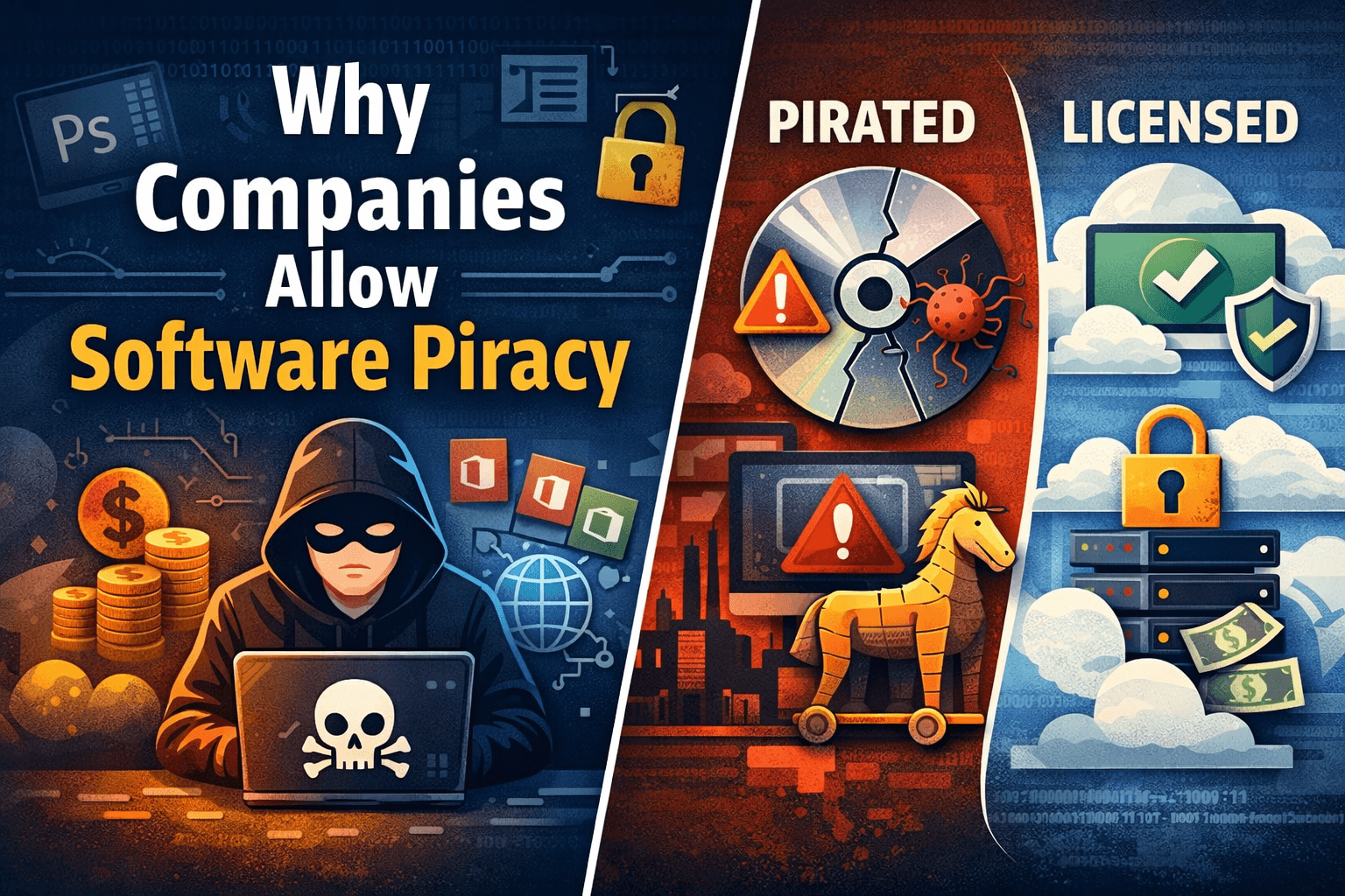 Why Companies Allow Software Piracy