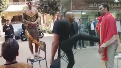 فيديو الشاب ببدله الرقص